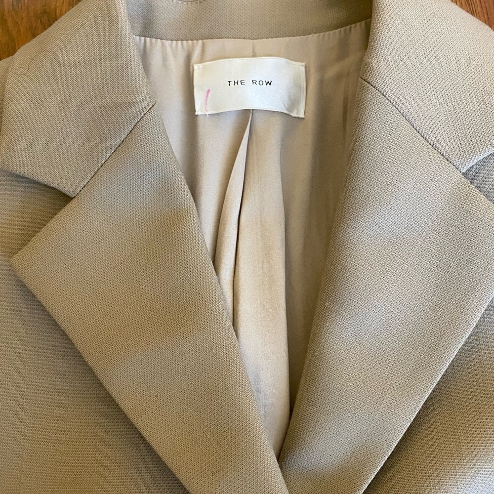 The Row Tan Women's Blazer size 2 - Picture 2 of 4